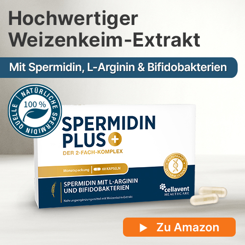 Unsere Empfehlung: Spermidin PLUS