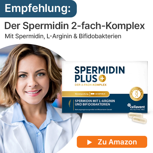 Unsere Empfehlung: Spermidin PLUS